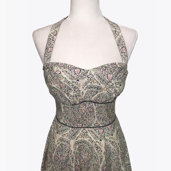 Anthropologie Girls From Savoy Midi Dress - 2/4 - Picture 11 of 17